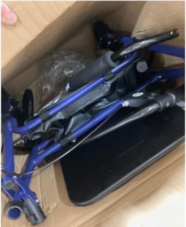 4-Wheel Rollator Walker with Seat