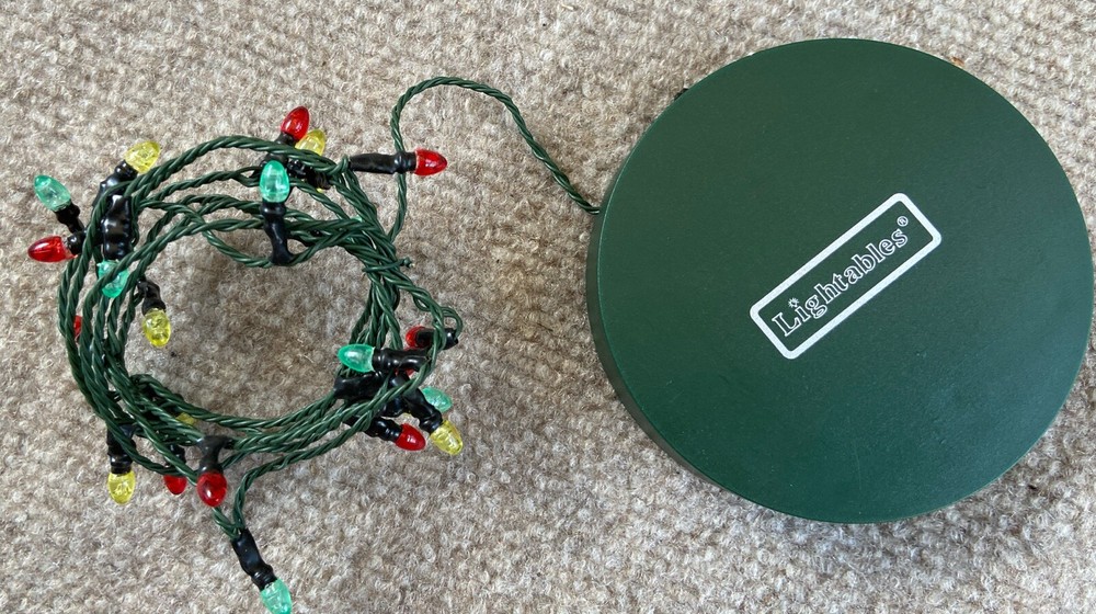Lightables 25 Mini Lights Multi Color Solid & Flashing Strand & Adapter Xmas