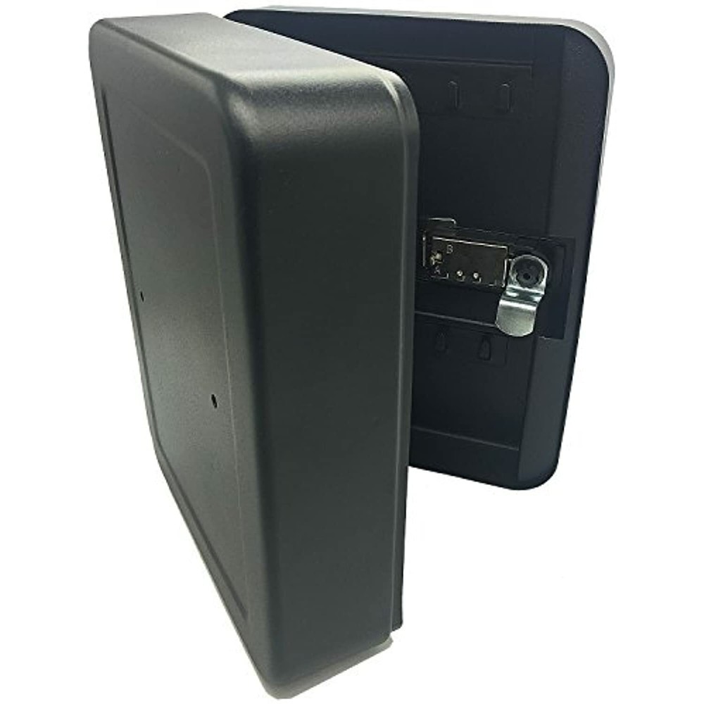 Key Cabinet Security Box adjustable Wall Mount with Keyed Lock and Random Color
