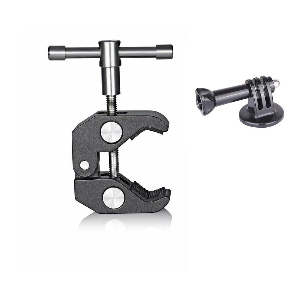 ARTCISE   Super Clamp Camera Mount Clam For DSLR Camera Photo Studio Flash Light
