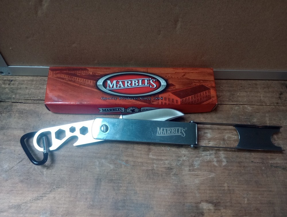 NOS Marbles Pack Buddy Folding Knife / Multi tool