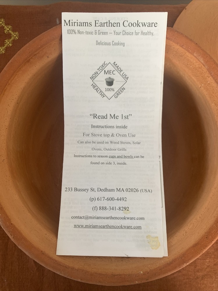 Miriam Earthen Cookware