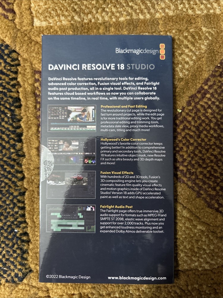 DaVinci Resolve 18 Studio