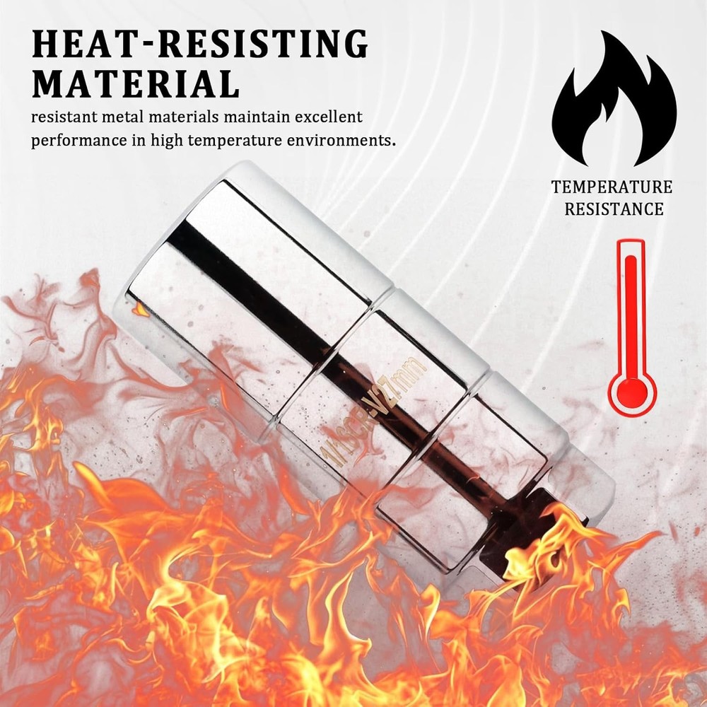 Oil Pressure Sensor Socket, Hexagonal Drive-27mm Socket for Removing Oil -Silver