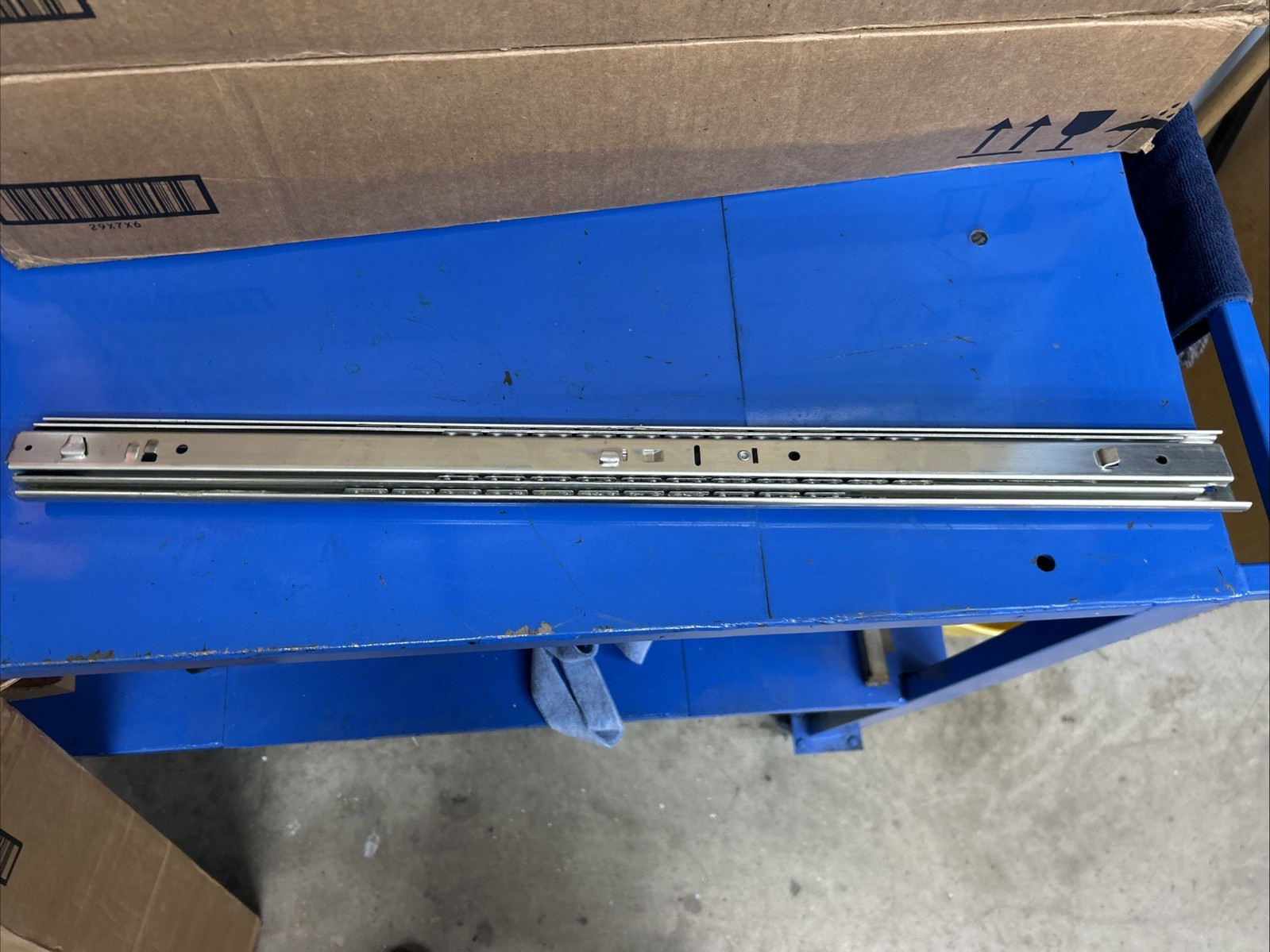 Snap On 8-05388ALRMS L&R Ball Bearing Drawer Slides KRL/KTL ToolBox Roll Cab 27"