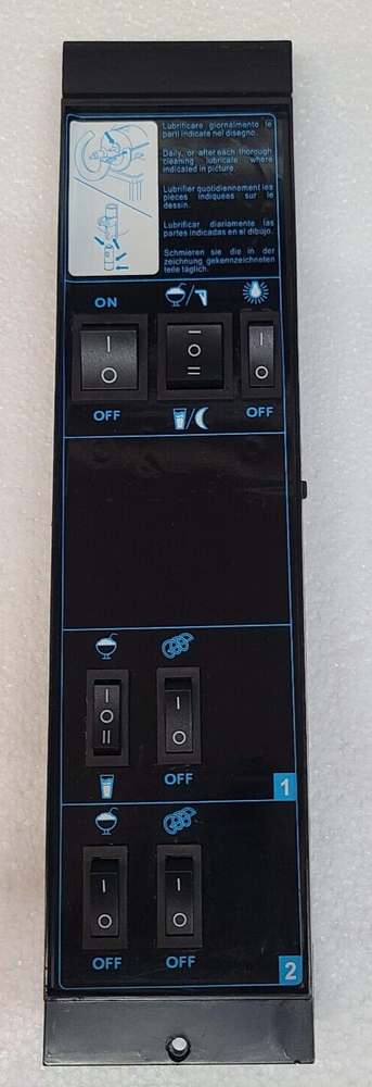 VEVOR 2 Tanks 24L Slush Machine Replacement Switch/Control Panel (Part Only)