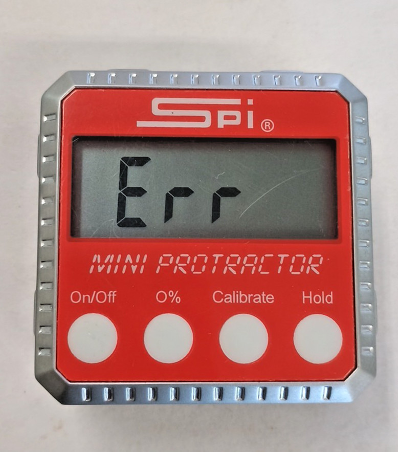 SPI Mini Digital Protractor With Magnet Base 13-771-1 4 x 90 Deg