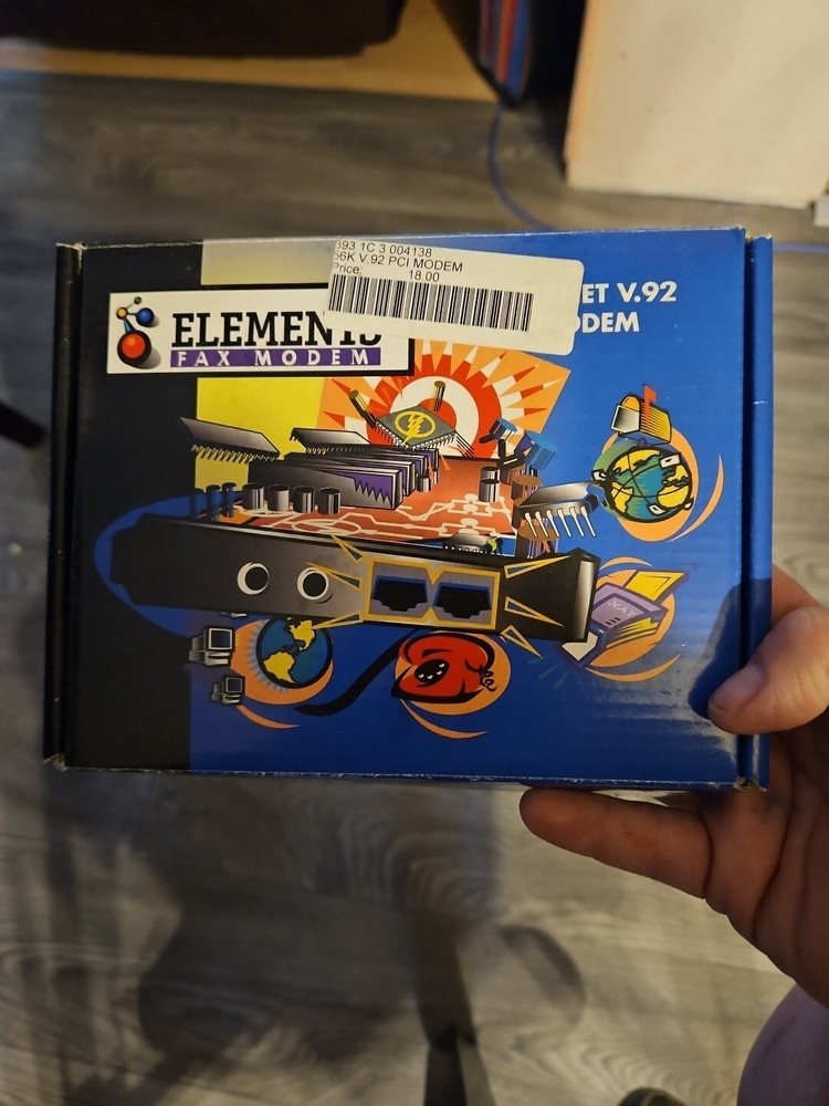 Elements Fax Modem Internet V.92 PCI Modem