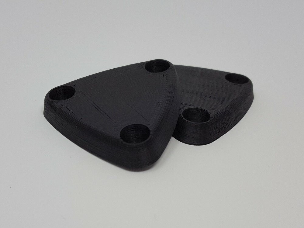 93-02 Camaro Firebird Fiero Sun Visor Delete Plates blanking plug chevy pontiac