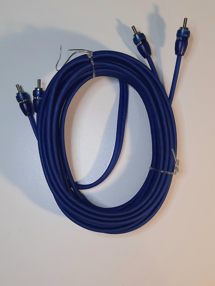 Stinger Select 17 Ft Twisted Interconnect RCA