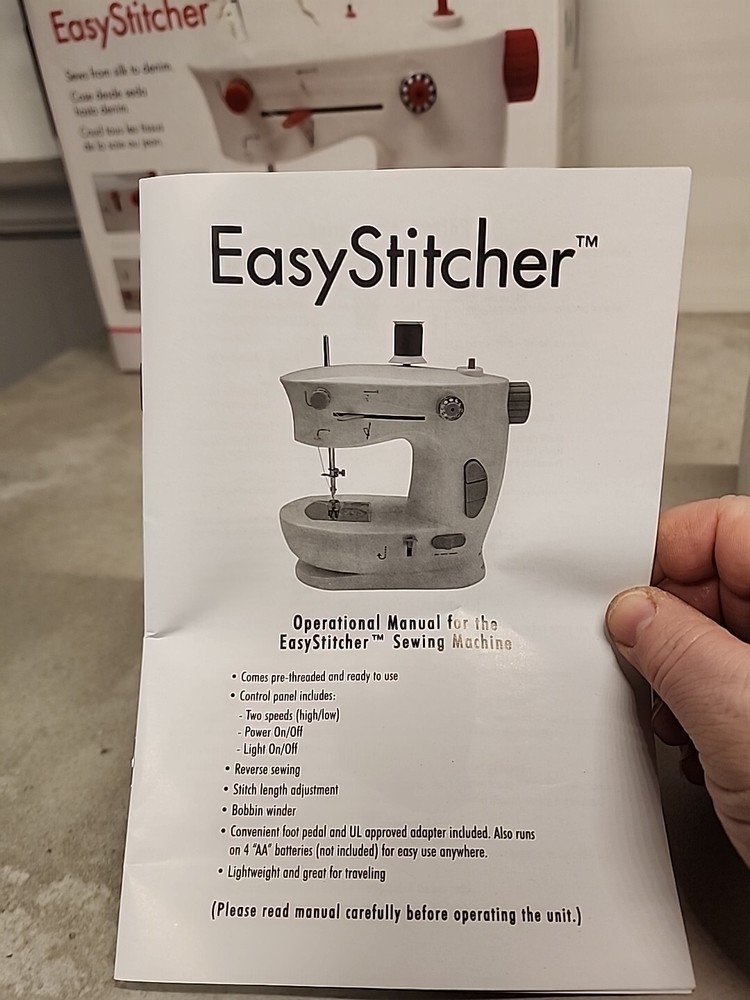 Easy Stitcher Table Top Sewing Machine D2-5001 ms5