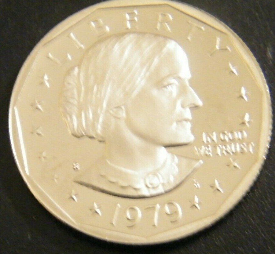 1979-S Deep Cameo Gem Proof (Susan B Anthony) US One Dollar (Type2)