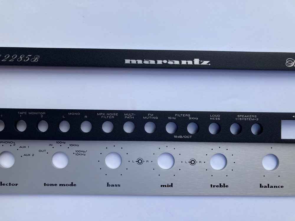 New! Marantz 2285B Receiver Front Panel Faceplate (Face Plate)