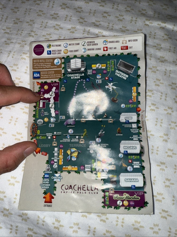 Official Coachella 2012 Weekend 2 Program book