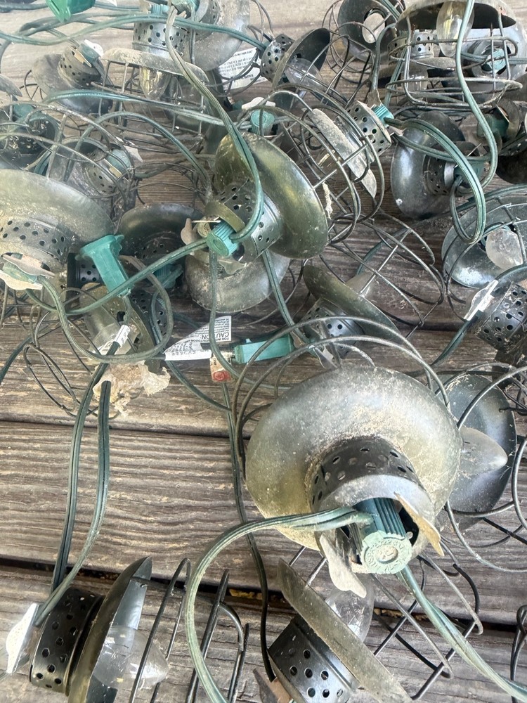Vintage JetMax Lantern Wire Style String Lights - Set of 3
