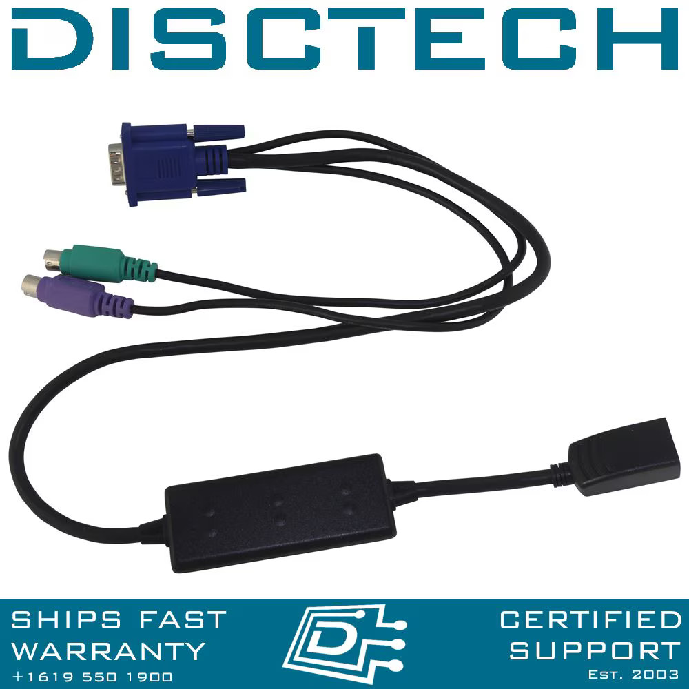 Dell K9442 / RF511 KVM / KMM SIP System Interface POD KVM PS2 Server Cable RF511