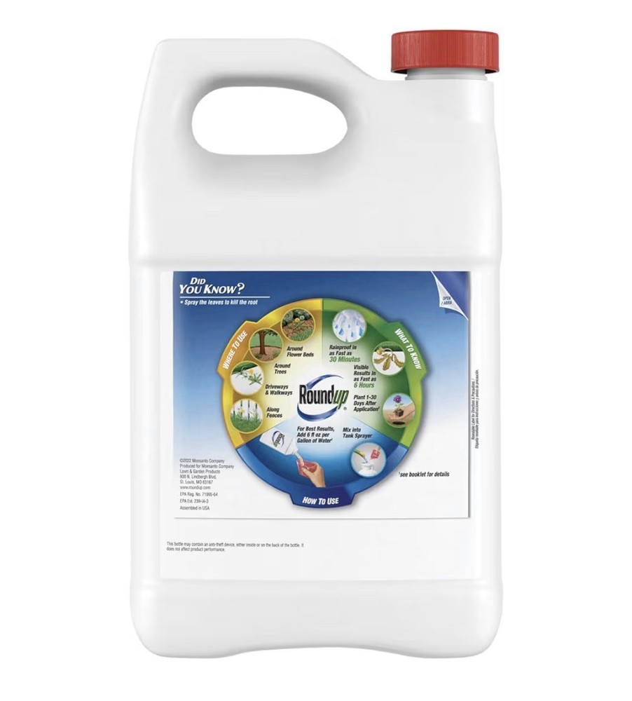 Roundup Weed & Grass Killer4 Concentrate, 1 gal.