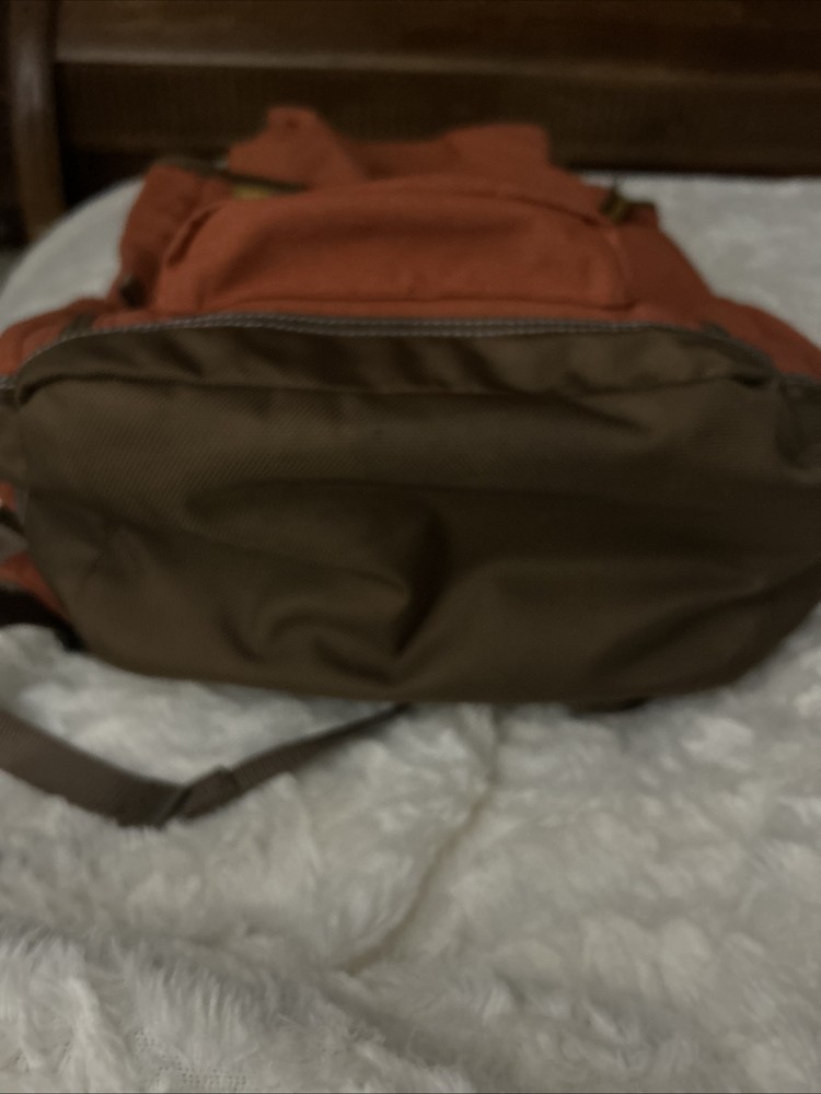 Eddie Bauer Bygone 30L Backpack Dark Orange/Brown Daypack
