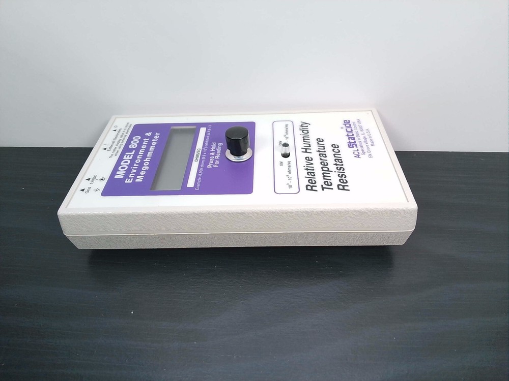 ACL Staticide - Model 800 - Environment & Megohmmeter - Controller Only - See D