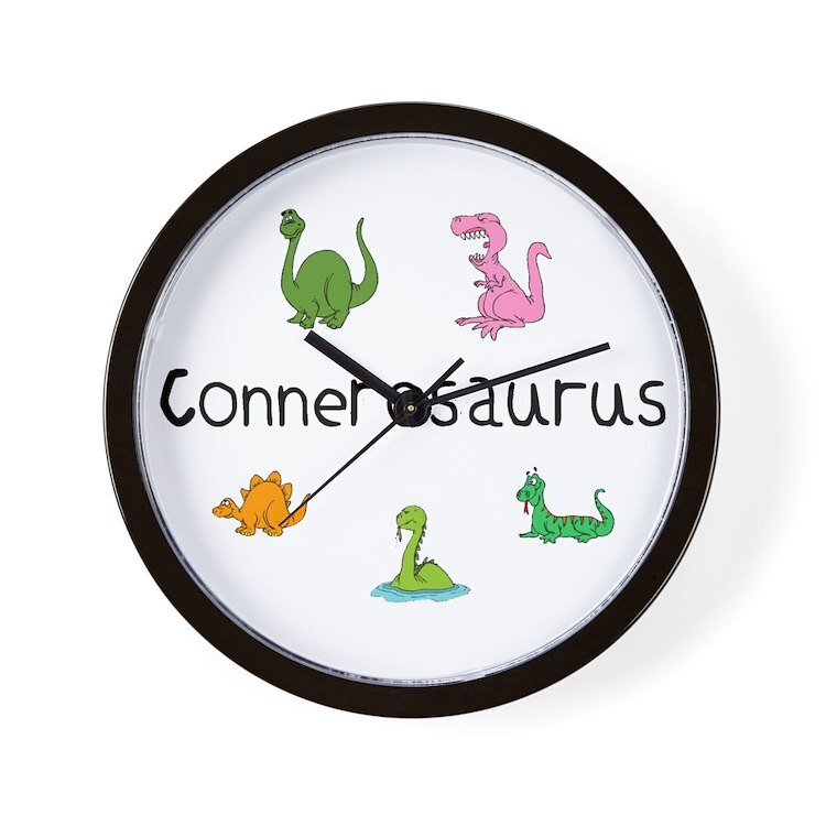 CafePress Connerosaurus 10" Wall Clock (114595917)