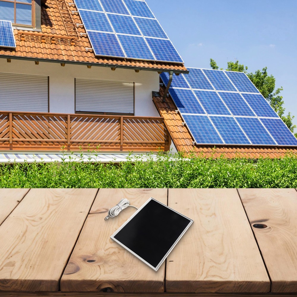 All Inclusive Package 10W Solar Panel with Charging Options for Easy Setup