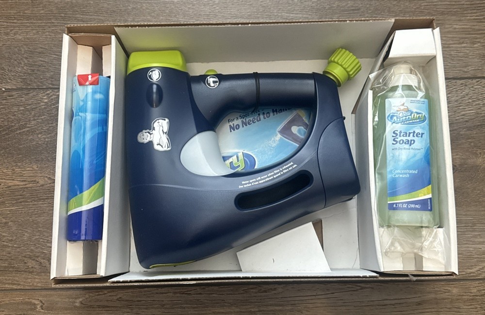 Mr Clean Auto Dry Car Wash System, Device Soap Filter Kit Bundle New Open Box