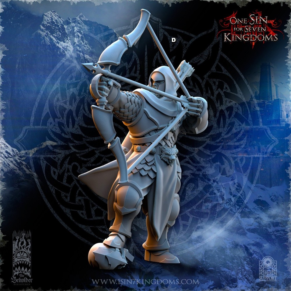 StormWolves Hunters Helmets | The Beholder Miniatures