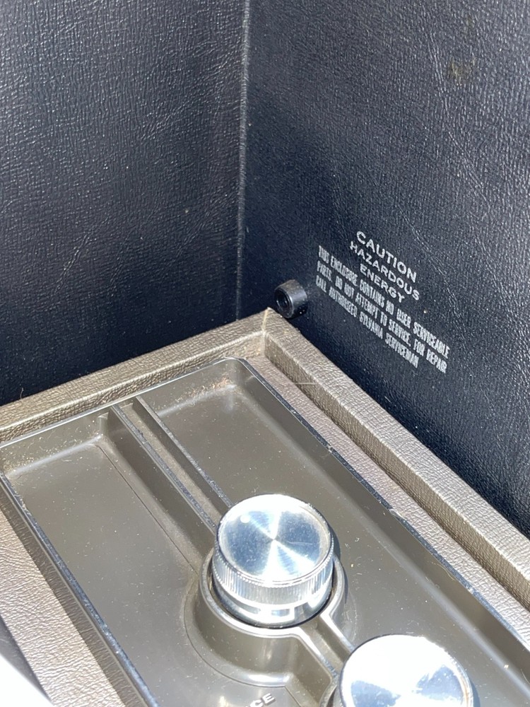 Sylvania Exponent 4/10 Solid State Garrard Record Player Turntable Tested Repair