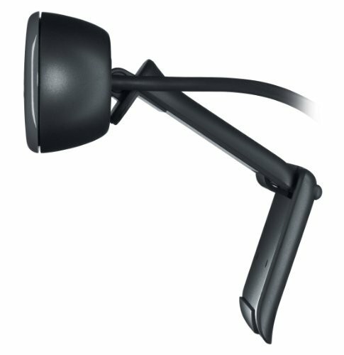 EUC Logitech C270 HD Webcam 720p Widescreen HD Video Calling +Light Correction