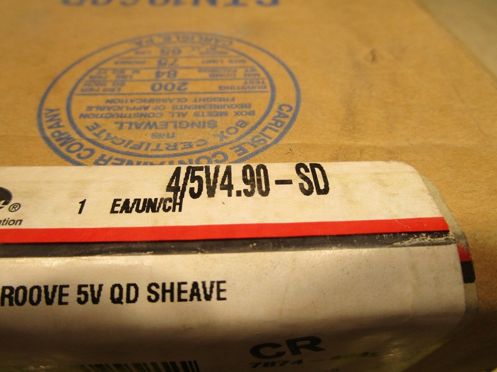 DODGE 4-5V4.90-SD, SHEAVE, K0221