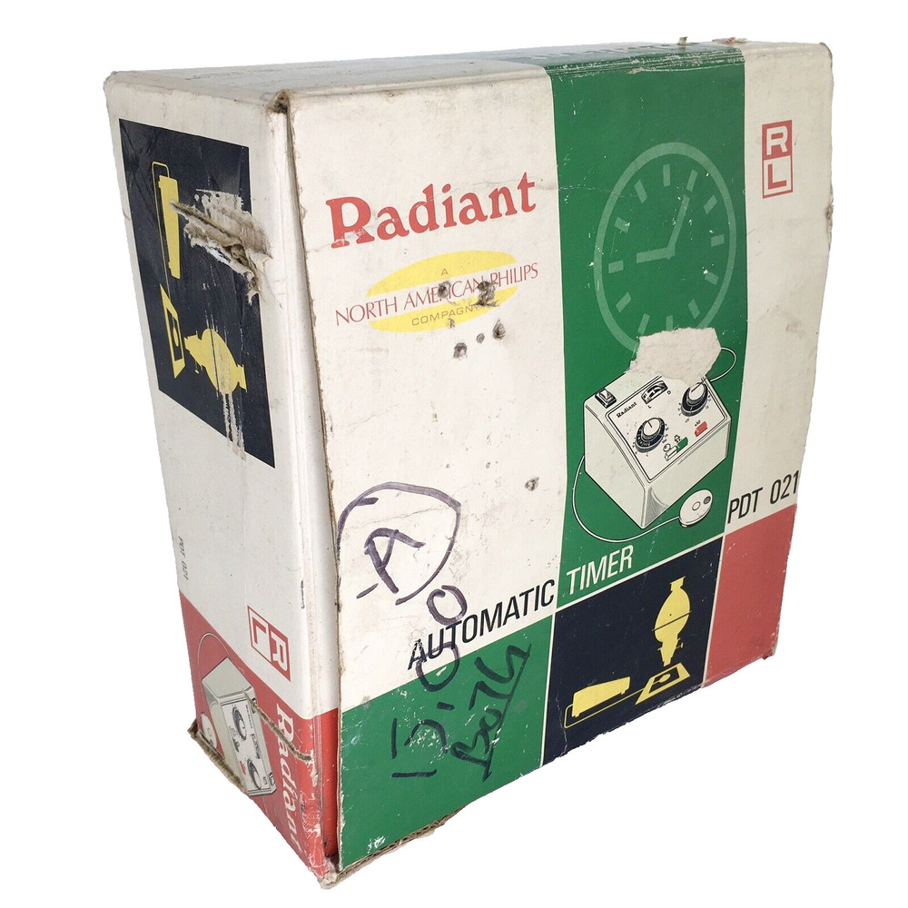 Radiant Automatic Timer PDT 021 120v Vintage