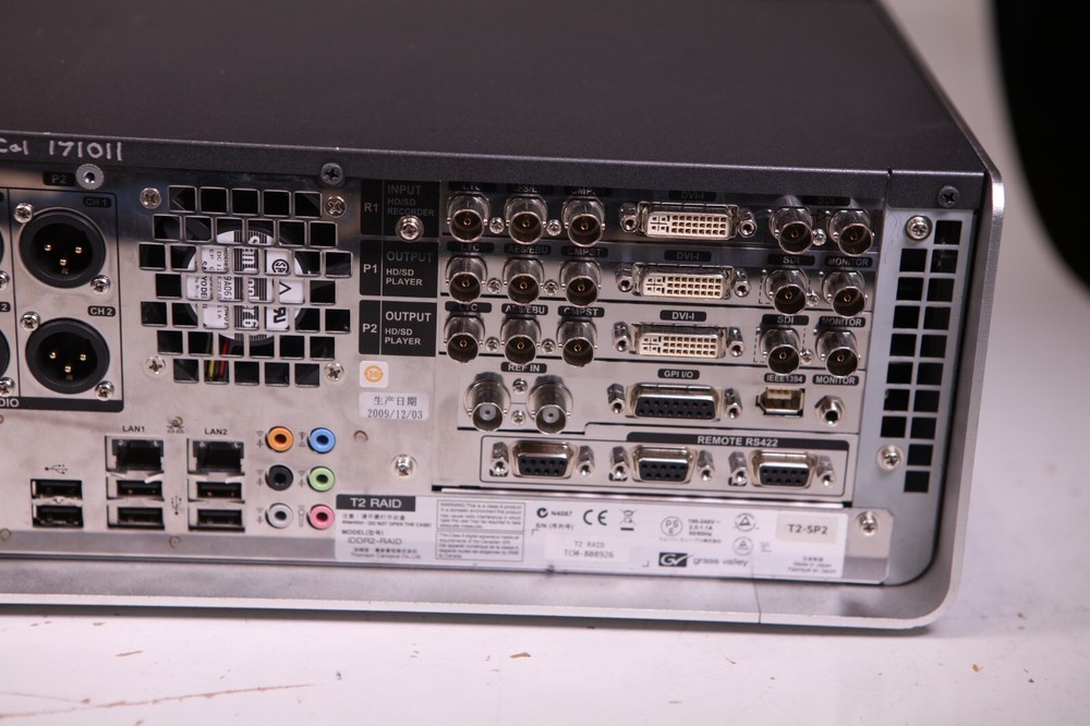Grass Valley T2 iDDR2-HDD Intelligent Digital Disk Recorder
