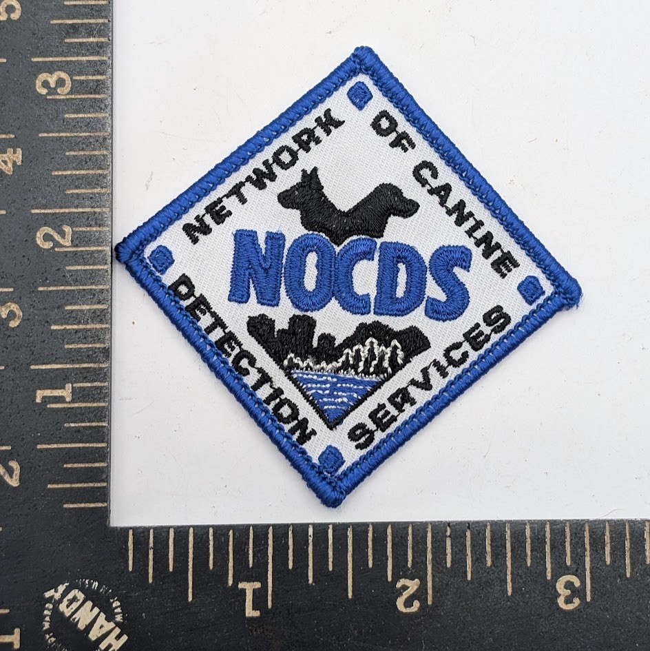 NOCDS Network of Canine Detection Services Patch – Iron On