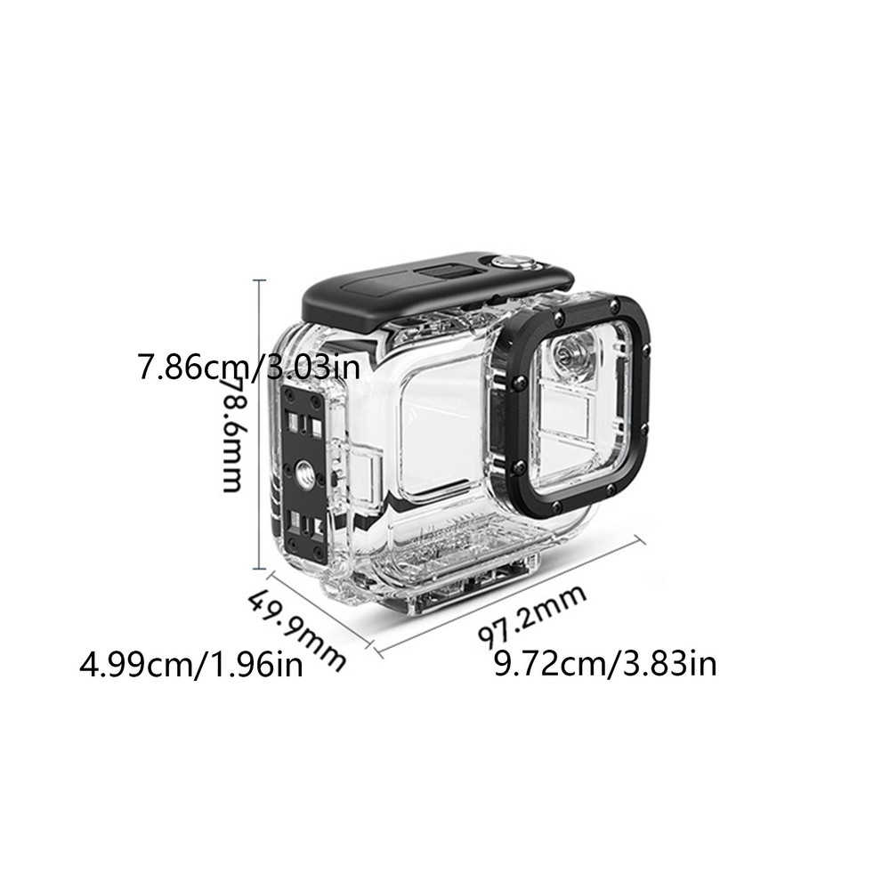 60M Diving Waterproof Protective Case Accessory For Insta360 ACE Pro Camera tt