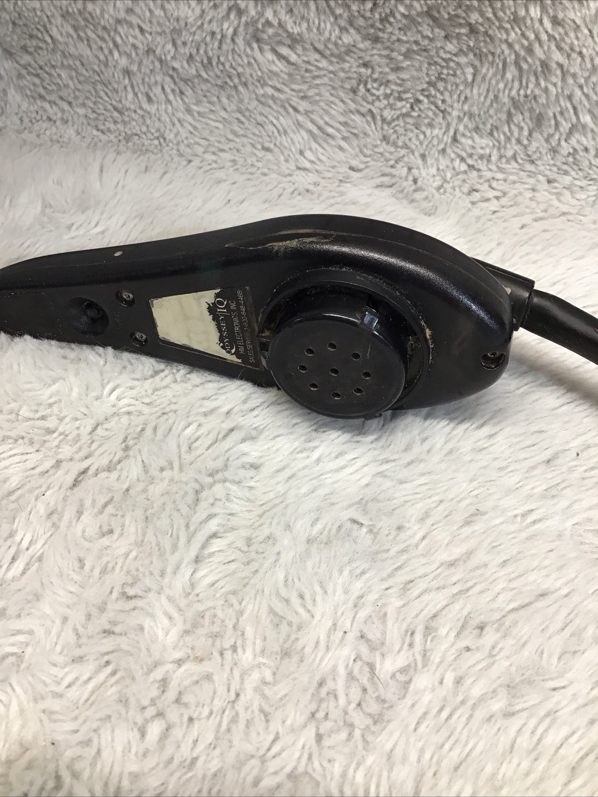 HME HS6000 RED Wireless Drive Thru Intercom Headset W/Battery Used Working Rough