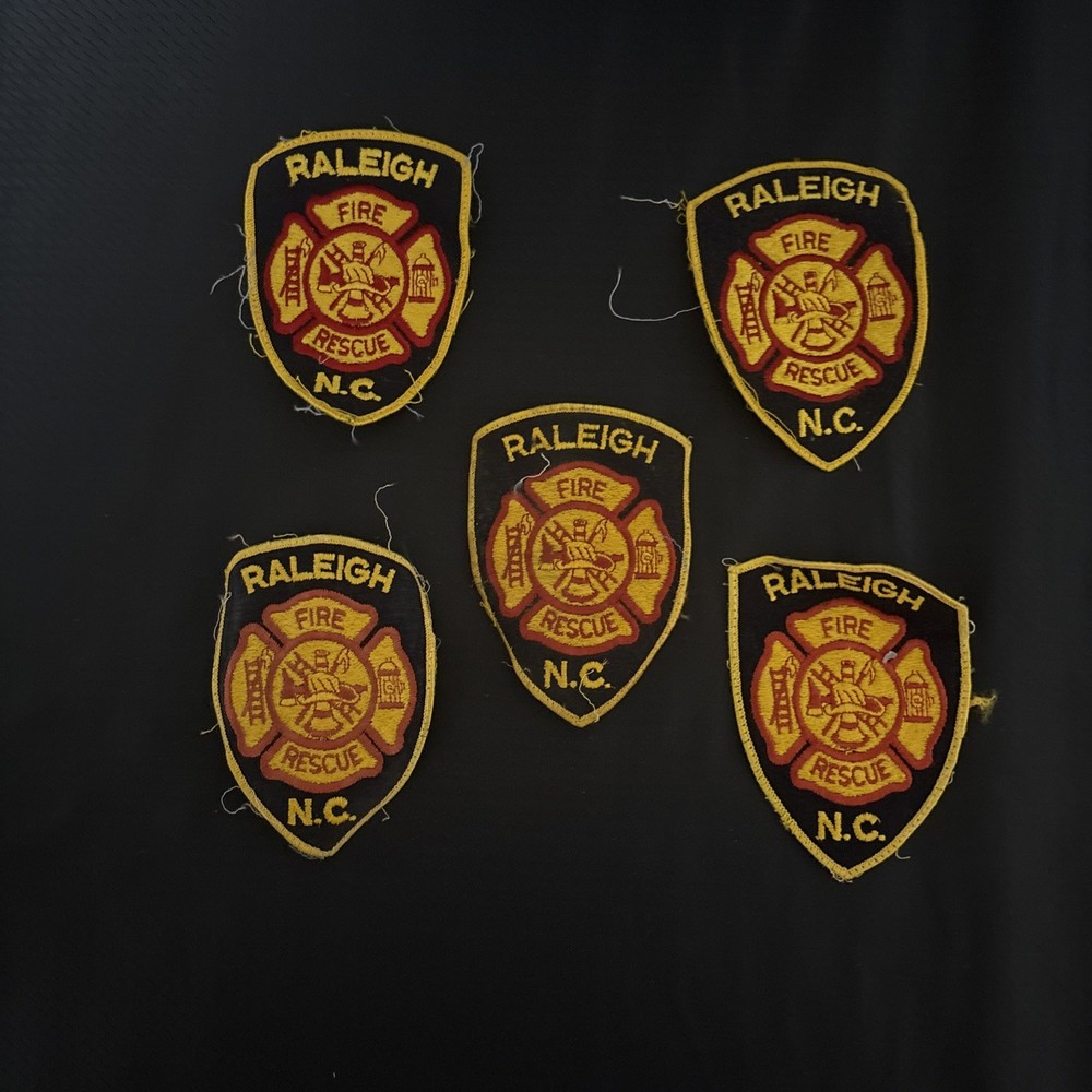 FIREFIGHTER UNIFORM PATCHES RALEIGH NC