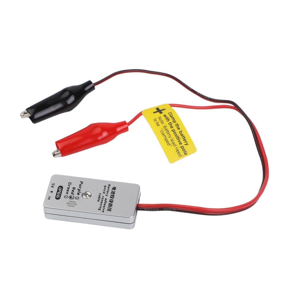 IP66 Battery Glue Quick Release Cable 20cm with Current Limiting and LED Lights