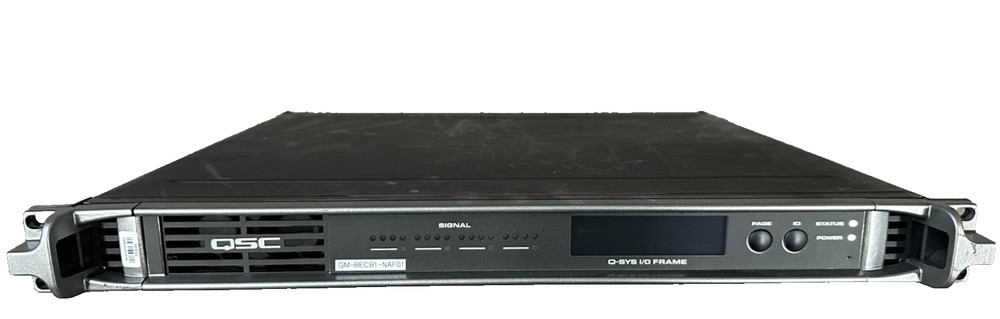 QSC VERSATILE I/O FRAME NETWORK INTERFACE Q-SYS (mci84)
