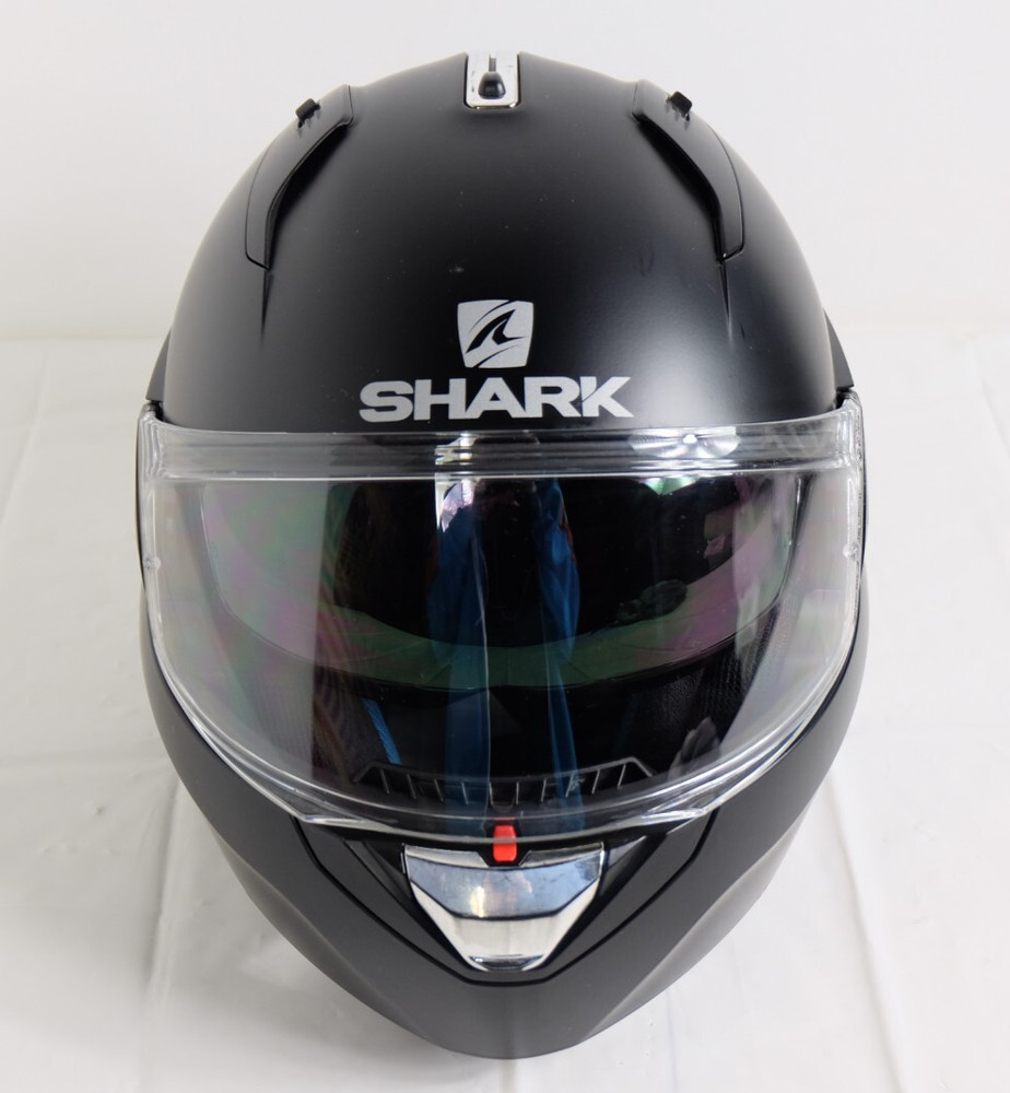 SHARK EVO One 2 Solid Helmet Black w/ Carry Bag Size Large