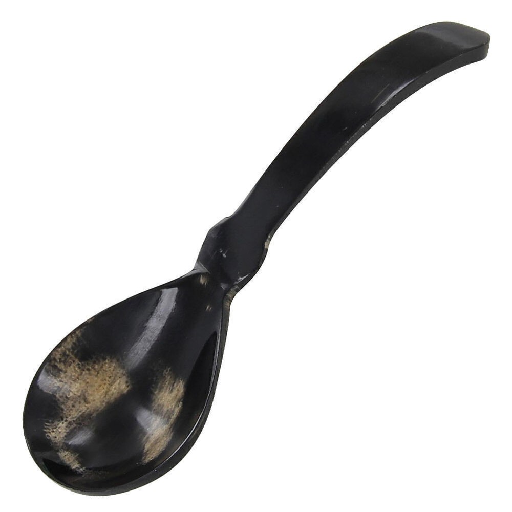 Handcrafted Horn Renaissance Everyday Dinner Time Soup Spoon