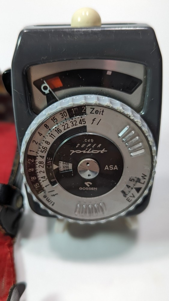 Super Pilot CdS Gossen Precision Exposure Meter, Made in Germany