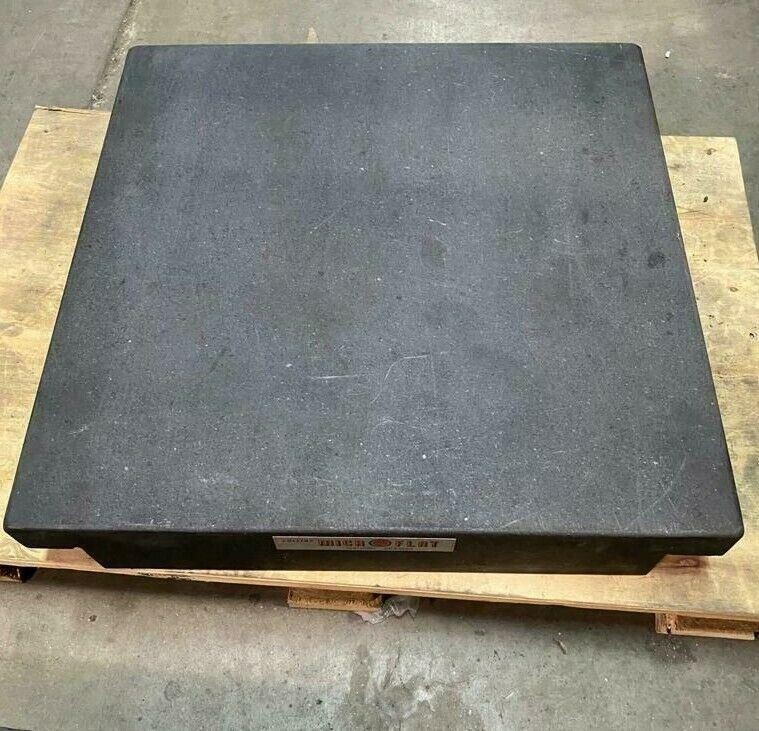 Collins MICROFLAT Precision Granite Surface Inspection Plate 24" x 24" x 4"