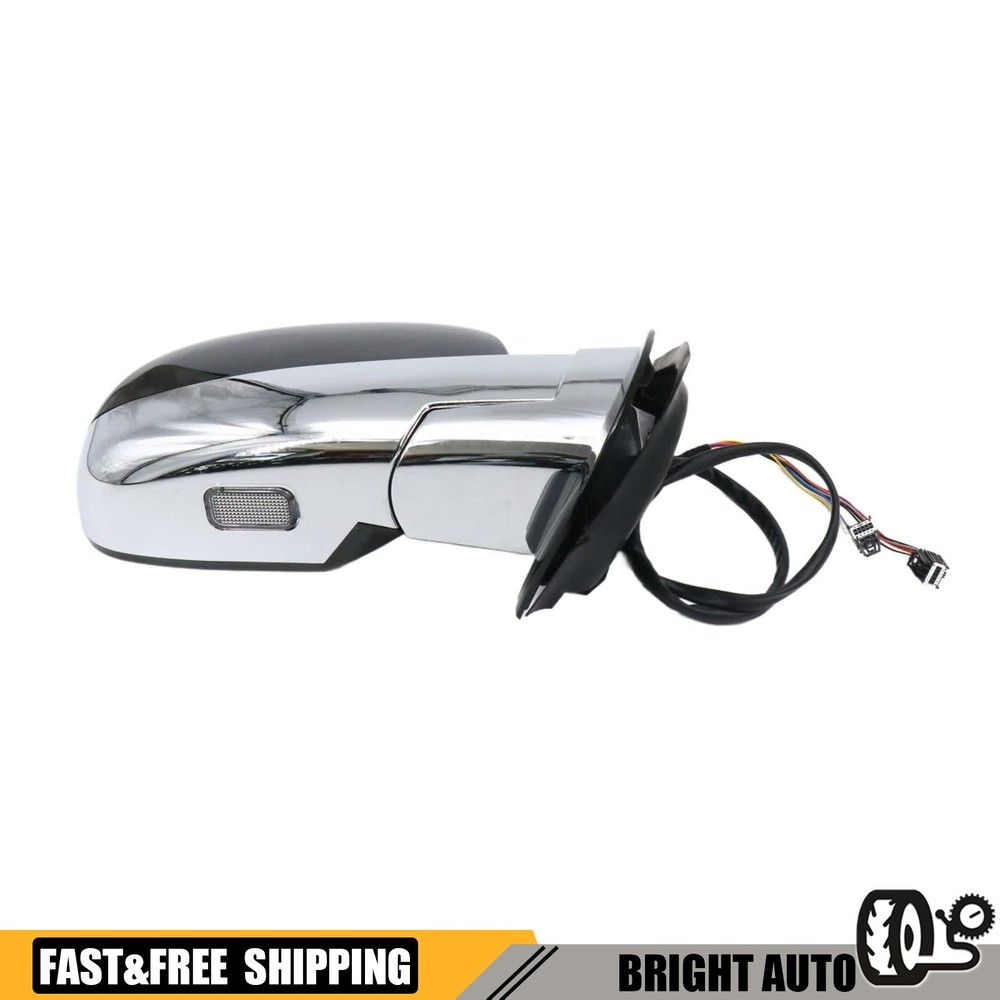 Right Side Mirror Power Folding Heated For 2007-2014 Cadillac Escalade