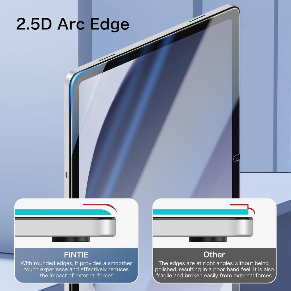 [2 Pack] Tempered Glass Screen Protector for Samsung Galaxy Tab A9 Plus 11" 2023