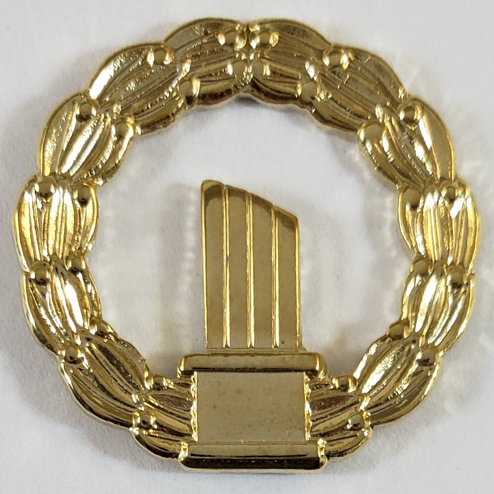 Masonic Broken Column Widow's Wreath Lapel Pin Mason (SCA-2067) Freemason