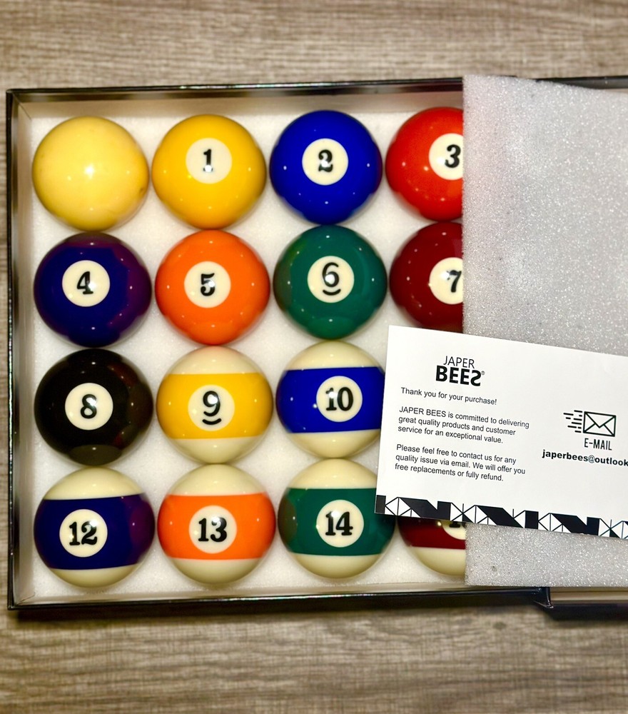 JAPER BEES Billiard Balls Pool Balls Billiard Set