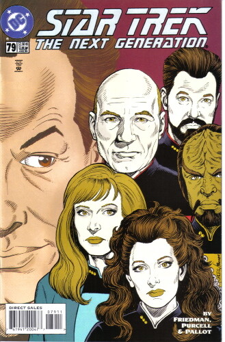 Star Trek: The Next Generation Comic Book #79 DC Comics 1996 VERY FINE- UNREAD