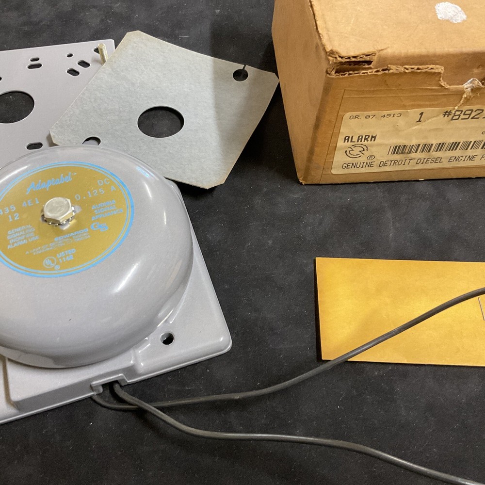 NOS Edwards Singnaling 435-4E1 DC Vibrating Bell