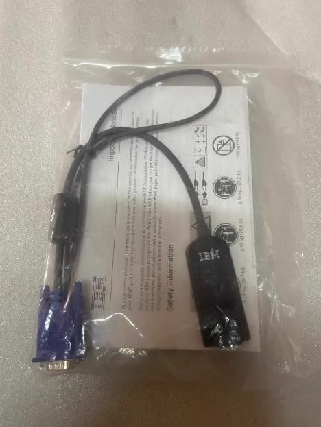 original IBM 00AK108 interface module USB KVM cable 00AK113