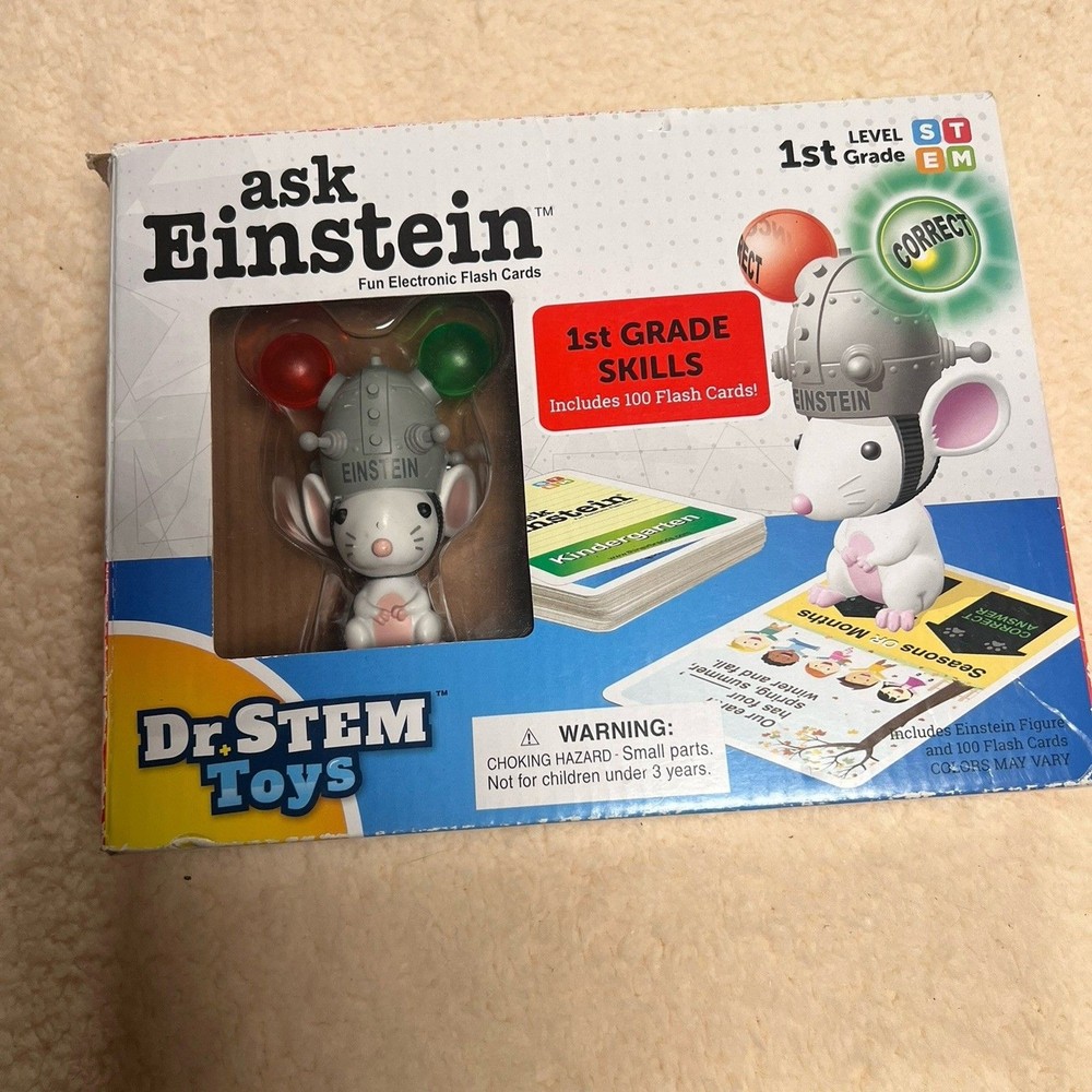 Ask Einstein Lights & Sounds Dr. STEM Toys Age 3-6 Kindergarten NIB